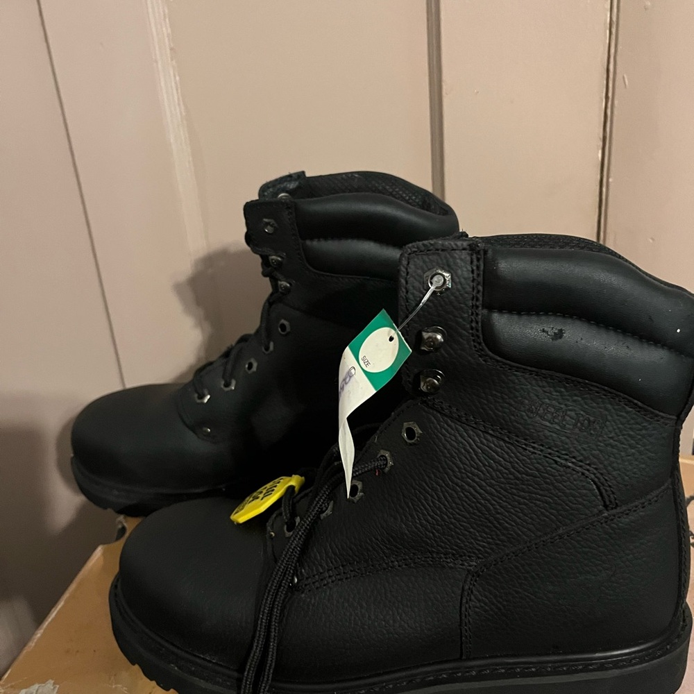 Texas Steer size 10 Steel  toe boots - Picture 6 of 12